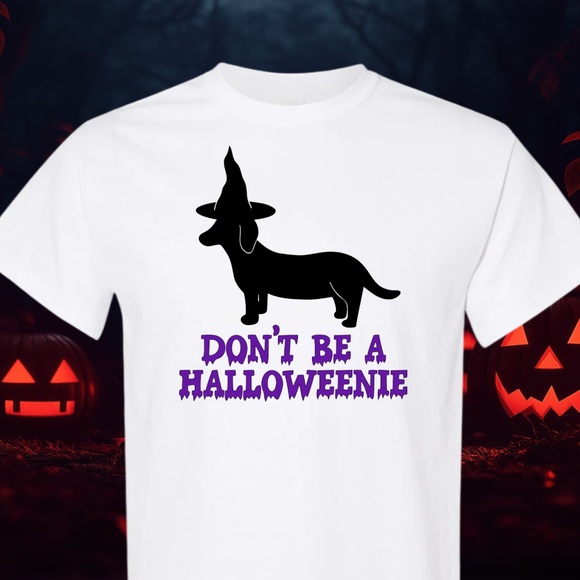 Don't Be a Halloweenie Tee - Picture 1 of 4